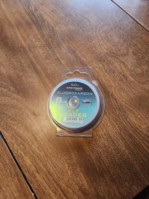 1-Drennan Fluorocarbon Leader tippet 8 Pound Test