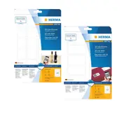 Herma QR Code Opaque Labels A4 25pc (White) - 80x40mm