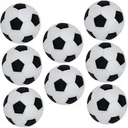 Outanaya 8Pcs Mini Table Soccer Replacement Balls for Foosball Balls Compatible with Various Brands Portable Easy to Use for Tabletop Game Enthusiasts