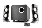 Cyber Acoustics Curve Immersion 2.1 Speaker System - 30 W Rms - Control Pod,