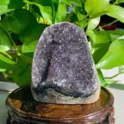600g Natural Amethyst Geode Mineral Specimen Crystal Quartz Energy Decoration