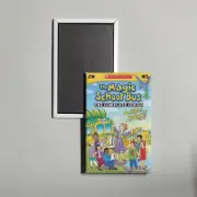 The Magic School Bus Mini TV Show Poster Fridge Locker Magnet