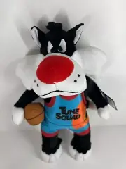 Looney Tunes Squad Space Jam Silvester plush toy teddy collectable basketball