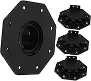 SOESFOUFU 4 Pack Decking Base Plate Height Adjustable Floor Pedestal for Support