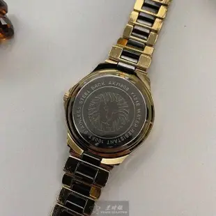 【ANNE KLEIN】ANNE KLEIN安妮克萊恩女錶型號AN00553(黑色錶面金色錶殼黑金精鋼錶帶款)