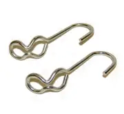 S J Hooks, Steel Construction, Rope, Shock Cord / Bungee Cord, 2 Piece Set