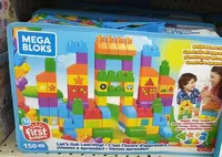 在飛比找Yahoo!奇摩拍賣優惠-費雪 MEGA BLOKS 美高150片積木袋