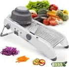 Adjustable Mandoline Slicer for Kitchen,Stainless Steel Vegetable Chopper Veggie