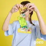 【GOZO】GOZOX小高潮 好CHILL跳康康舞票卡夾(黃色_F) | 聯名 悠遊卡套 卡套 伸縮卡套 伸縮票卡夾