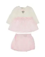 Versace Girls' Medusa Print Barocco Poplin Dress & Bloomers - Baby