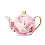NEW Ashdene Blooms Champagne 600 Infuser Teapot