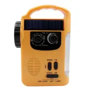 Solar Power Dynamo Hand Cranked Lantern Rescue Light