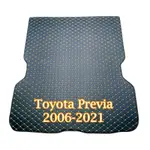 （現貨）工廠直銷適用 TOYOTA PREVIA 專用後車廂墊 耐磨防水汽車皮革 後行李廂墊 防水墊 培尼亞後廂墊