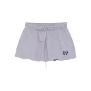 [Balenciaga] Balenciaga Laurel Drawstring-waist Cotton Skirt XS GREY
