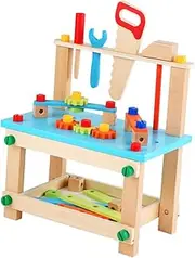HEALSOPTHY 1Set Creative Funny Combination Tool Chair for Educational Cartoon Assembling Develop Intelligence for Boys Ages