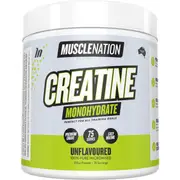 Muscle Nation Creatine Monohydrate Unflavoured 225g