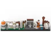 MOC Build: Italy Pisa Skyline Architecture with Most Iconic Sites 451