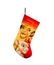 Disney THE LION KING Simba & Nala Christmas Stocking, 19", by Kurt Adler