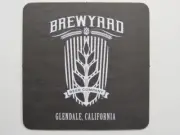 Beer Coaster ~ BREWYARD Beer Co ~ Glendale, CALIFORNIA ** More Coasters in STORE