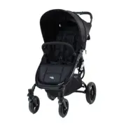 Valco Baby Snap 4 Black Foldable Recline Stroller Pram for Baby Infant Toddler