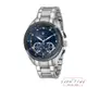 MASERATI 瑪莎拉蒂 立體感極速風格三眼計時腕錶-鋼帶/藍面銀 R8873612014 [ 秀時堂 ]