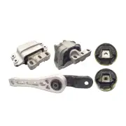 Full Engine Mount Kit for Skoda Octavia 1Z 1.8L TSI 4Cyl Turbo BZB 07-09 Manual
