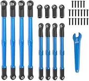 Upgrade Pull Rod Kits Replacement for Traxxas 1/10 E-revo 2.0 Summit 5319X 5338R