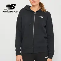 在飛比找Yahoo奇摩購物中心優惠-[New Balance]連帽長袖外套_女性_黑色_WJ03