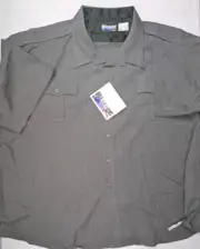 Blauer 8910H ClassAct Short Sleeve Shirt 5X 21-21.5 REG New NWT Grey