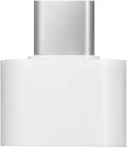 Type-C Male to USB Female Adapter USB-C to USB-A Converter Type-C to USB 3.0 OTG Adapter Wide Compatibility, White White Type-C to USB 3.0