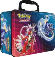 2023 FALL BTS POKEMON TCG Collectors Chest Tin with 6 Booster Packs + 3 Foils