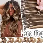 CLEARANCE Nano Ring 100% Human Remy Hair Extensions 200G Nano Bead I Tips 1G/PCS