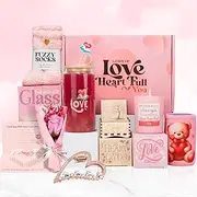 TonJin Gift Baskets for Women, Unique Happy Birthday Gifts for Sister, Mothers Day Christmas Ideas Present Basket, Get Well Soon Baskets, Gift Sets for Mom Her Friend Sister Wife Grandma