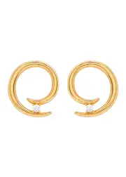Anissa Kermiche Grande Charmeur Gold Vermeil Drop Earrings ONE SIZE
