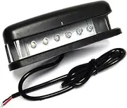 FIQOME LED License Number Plate Light White Canbus, for LR 88 109 Series IIA III 90 110 130 Defender 1983-2016 Car Number Plate Led Light