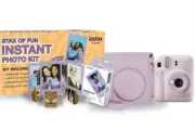 Fujifilm Instax Mini 12 Lilac Purple Festive Bundle