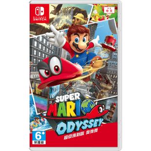 Nintendo 任天堂 Switch Super Mario Odysse 超級瑪利歐 奧德賽 遊戲光碟