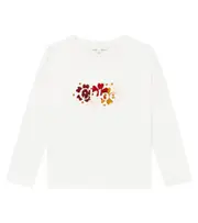 [Chloe Kids] Chloé Kids Logo cotton-jersey T-shirt Y 12 white