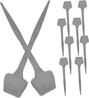 BESPORTBLE Stable Horse Equipment 10pcs Iron Horseshoe Nails Mini Horseshoe Nail Set Horse Fixators