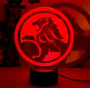 HOLDEN CAR LOGO PERSONALISED NAME 3D LED Night Light Colour Change Mancave Lamp
