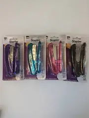 Charles Leonard Stapler Half Strip Translucent for School Home Office