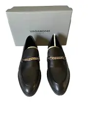 Vagabond Shoemakers Frances Buckled Chain Loafer Womens EU 41 US 11 Shoes NWB