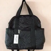 在飛比找Yahoo!奇摩拍賣優惠-＊米猜Shop＊LeSportsac 2442 黑色壓花 大