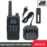 Mini Walkie Talkie UHF Radio Handheld Transceiver Enables Smooth Communication