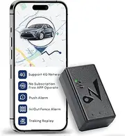 4G GPS Car Tracker, Real Time Tracking Devices, Anti Theff Locator, Long Standby, Strong Magnet 4G LTE GPS, UK EU Worldwide, APP No Subscription Required