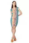 Gorman Lemondrop Pleat Midi Dress 12 Women’s NWT RRP $199