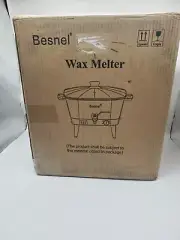 Besnel Wax Melter for Candle Making, 8Qts Candle Wax Melting Pot with Spout