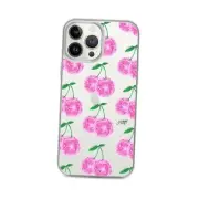Disco Balls Design Phone Case Compatible iPhone 13 Pro Pink Disco Ball Cherries