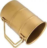 INOOMP Industrial Retro Stainless Steel Mug Versatile Coffee Beer Cup for Camping Outdoor Activities Durable Lightweight and Functional Drinking Accessory