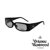 在飛比找momo購物網優惠-【Vivienne Westwood】英倫龐克風光學鏡框(黑